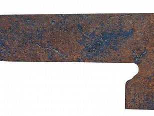 Плинтус для ступеней Exagres Metalica 327 Cherry, правый 395x175 мм.